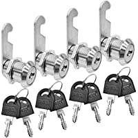Cerradura para Buzón- YLX Cerraduras de Taquillas de 20mm para Armario-Cajón u Otros Muebles (4PCS)
